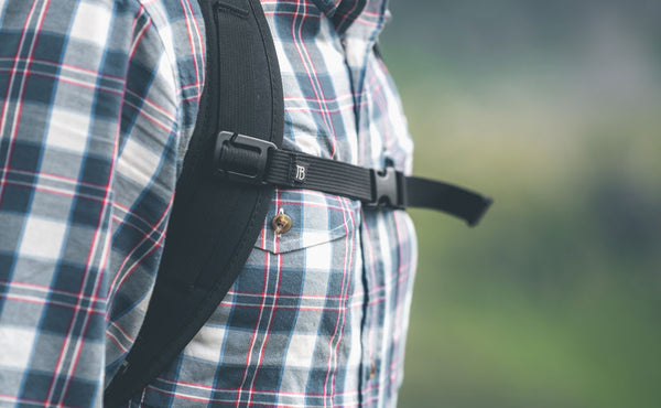 A close shot of the Hero's Journey Sternum Strap